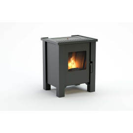 Duroflame Pelletkachel Carré T3 - 6Kw