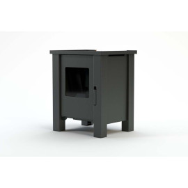 Duroflame Pelletkachel Carré T3 - 6Kw