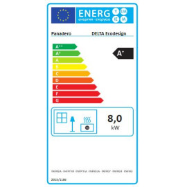 Houtkachel Delta - 8kW