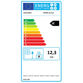 Edilkamin Myrna Q Plus pelletkachel