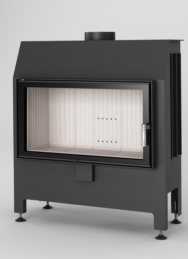Inbouwhaard met draaideur Heatro-81