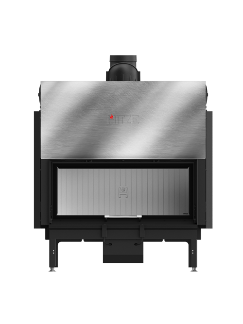 Inbouwhaard met liftdeur Ardente-105x43.G
