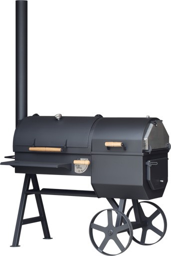 Robuuste houtgestookte smoker - BASIC+OVEN