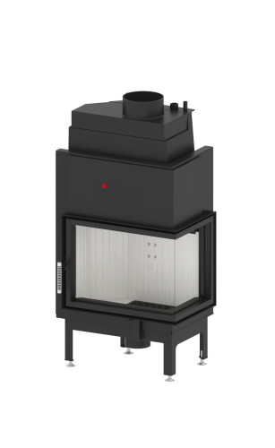 Inbouwhaard (hoek) met draaideur  Albero AQUA - ALAQ13RH