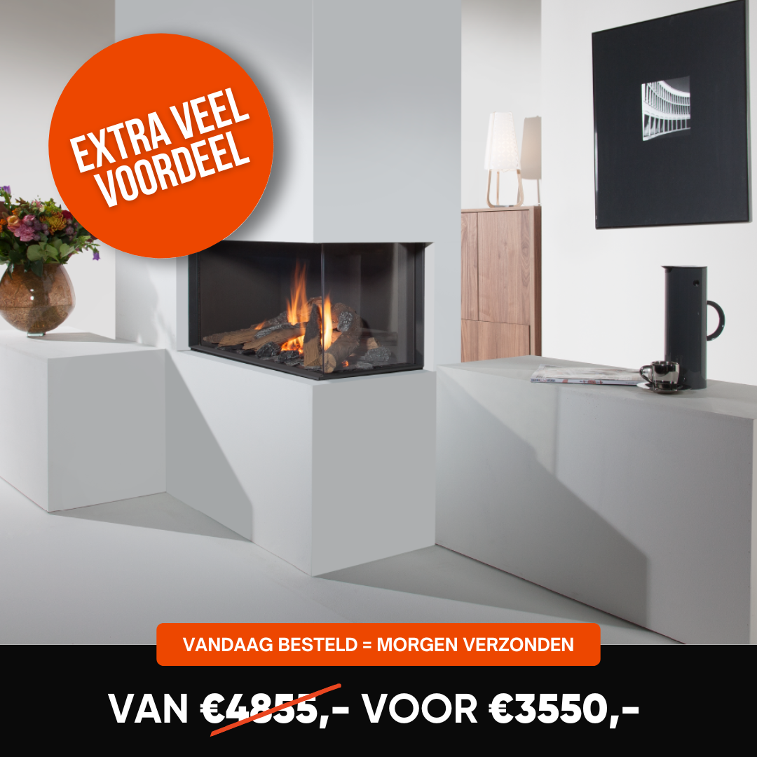 Gaskachel Wanders Danta 800 - 9kW Gaskachel Wanders Danta 800 - 9kW