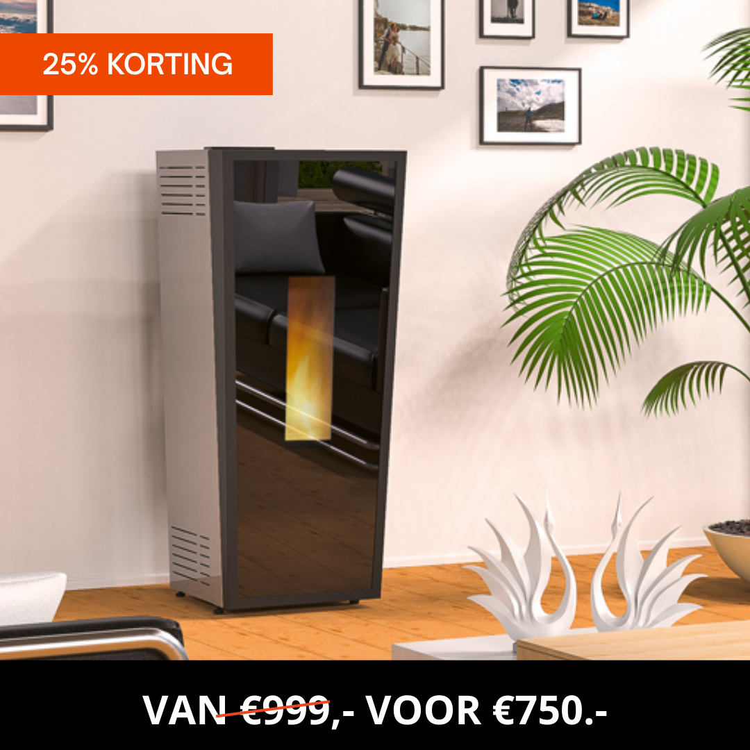 Pelletkachel CALUX forma glass - 7,5kW