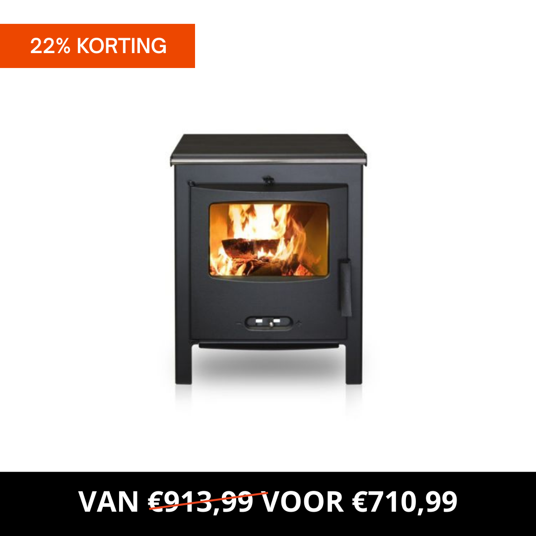 Houtkachel met kookplaat Lacunza Sagra-CP - 12,5kW