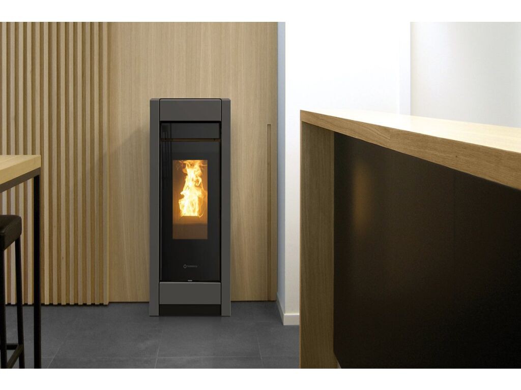 Thermorossi Essenza Idra Metalcolor pelletkachel 8,65kW